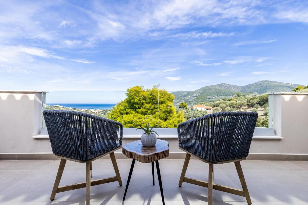 Villa Politimi Luxury Retreat Skopelos Exterior foto